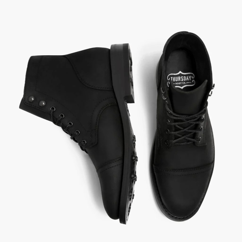 Men's Black Boots